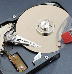 Computer hard drive reset